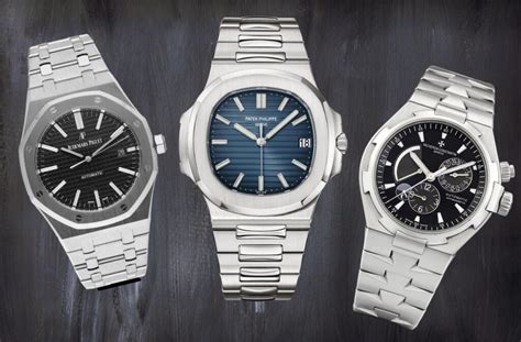 Patek Philippe vs. Audemars Piguet vs. Vacheron Constantin.